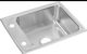 Elkay Lustertone® Classic Lustrous Satin 22" x 17" 2-Hole Single Bowl Drop-In Classroom ADA Sink-0