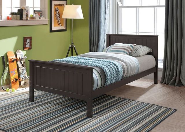 ACME Furniture Bungalow Chocolate Twin Panel Bed-1