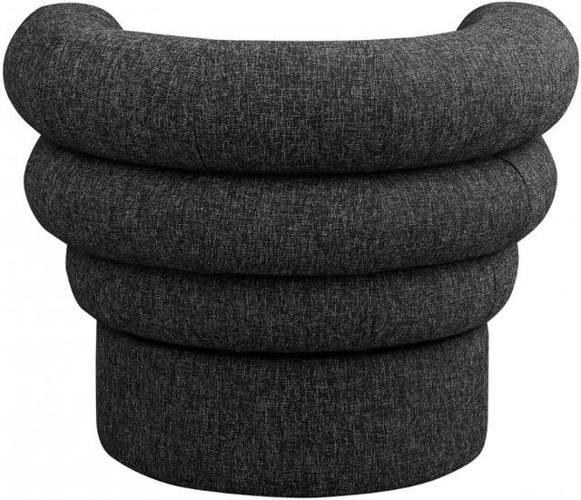 Meridian Furniture Valentina Black Swivel Accent Chair-3