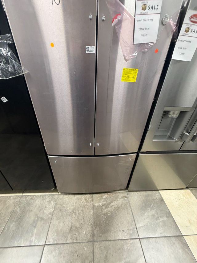 GE® 36" 23.1 Cu. Ft. Fingerprint Resistant Stainless Steel Counter Depth French Door Refrigerator-0