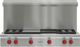 Wolf® 48" Stainless Steel Sealed Burner Rangetop Riser with Shelf-1