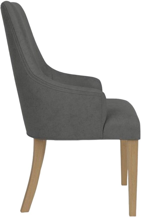Riverside Furniture Mix-N-Match Chairs 2-Piece Slate Swoop Arm Upholstered Dining Arm Chair Set-3