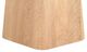 Moe's Home Collection Evelyn Ashen Gray Marble Top End Table with Brown Base-1