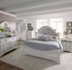 Liberty Furniture Magnolia Manor 5-Piece Antique White/Gray/Weathered Bark Queen Upholstered Panel Bedroom Set-1