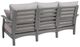 Signature Design by Ashley® Cove Beach Gray Fabric/Wooden Outdoor Sofa-3