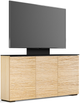 Salamander Designs® Chameleon Denver Natural Oak Low Profile 337M With TV Mount AV Cabinet-0