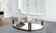 VIG Furniture Modrest Viviana Brown/Clear Coffee Table-4