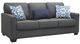 Benchcraft® Kiessel Nuvella Steel Sofa-0