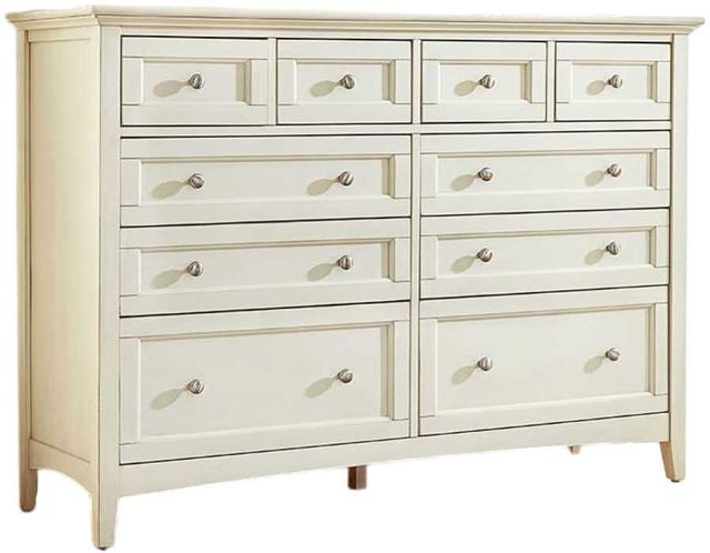 A-America® Northlake White Linen Dresser-0