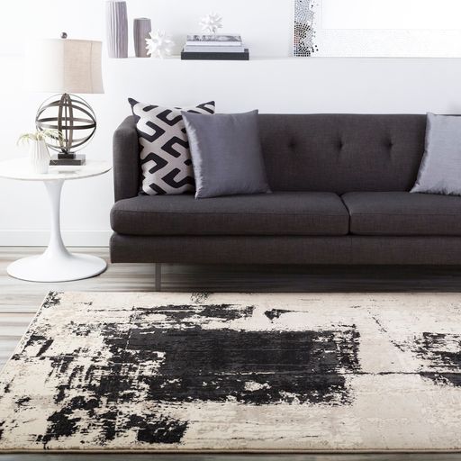 Surya Nuage Black 5'x7' Area Rug-4