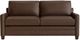 Bassett® Furniture Customizable Carolina 77" Leather Track Arm Sofa-0