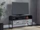 ACME Furniture Raziela Black/Concrete Gray 2-Drawer TV Stand-3
