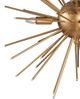 A & B Home Modern Chic Gold Star Chandelier-2