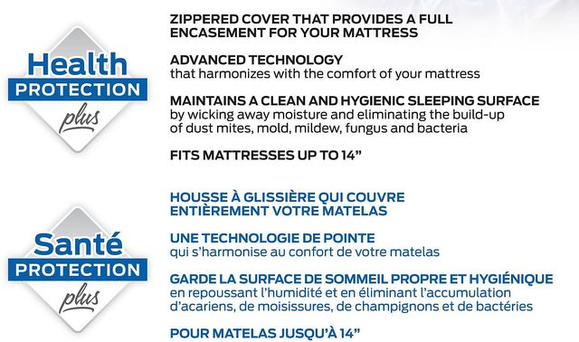 Comerco® Integral (Less than 10" Deep) Twin Mattress Protector Set + 1 Pillow Protector-3