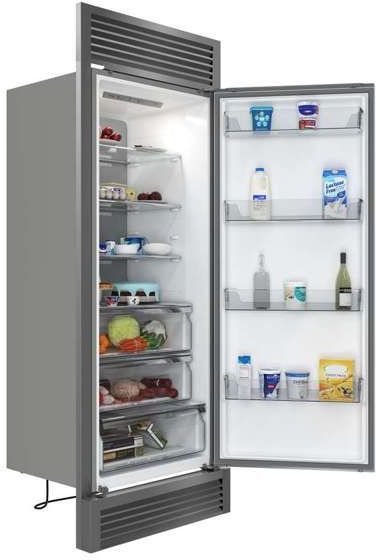 FORNO® Maderno Series Alta Qualita 32" 13.6 Cu. Ft. Stainless Steel Built-In Column Refrigerator -2