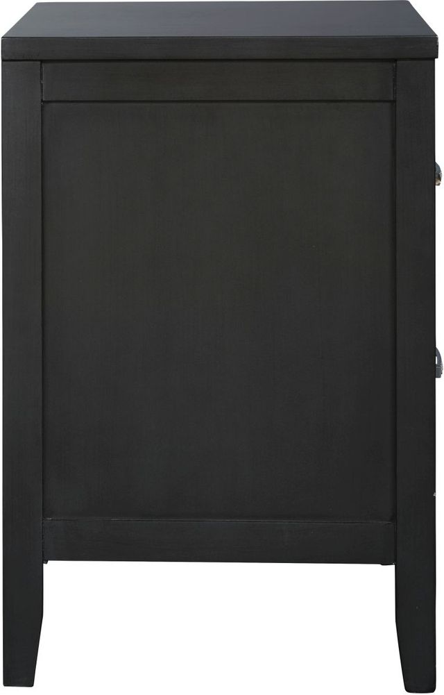 Benchcraft® Delmar Dark Gray Nightstand-3