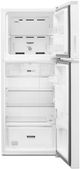 Whirlpool® 24" 11.6 Cu. Ft. White Counter Depth Top Freezer Refrigerator-1
