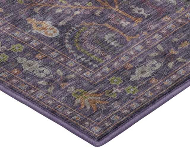 Dalyn™ Rug Company Hatay HY5 Eggplant 5'x8' Area Rug-1