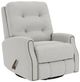 Flexsteel® Devon Silver Glacier Swivel Gliding Recliner-0
