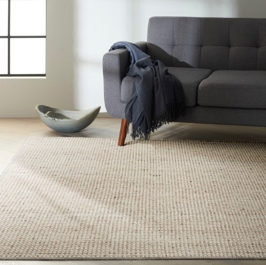 Nourison Home™ Calvin Klein Textured Dots 5'x7' Style 2 Area Rug-1