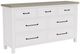 Riverside Furniture Cora Cloud/Fog 7-Drawer Dresser-0