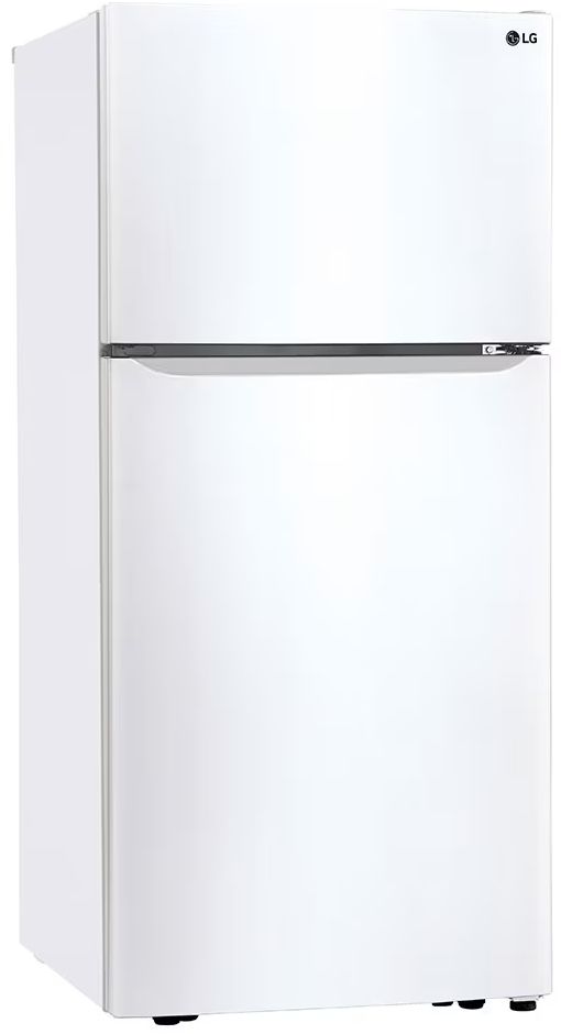 LG 30 in. 20.2 Cu. Ft. Smooth White Top Freezer Refrigerator-2