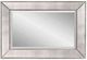 Bassett Mirror Beaded Silver Wall Mirror-0