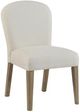 Bernards Trilogy Toffee/White Sand Arch Upholstered Side Chair-0