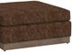 International Furniture Direct Georgia Brown Ottoman-1