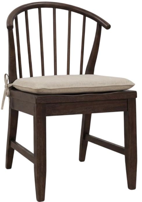 Legacy Classic Reflections Dark Roast Spindle Back Dining Side Chair-0