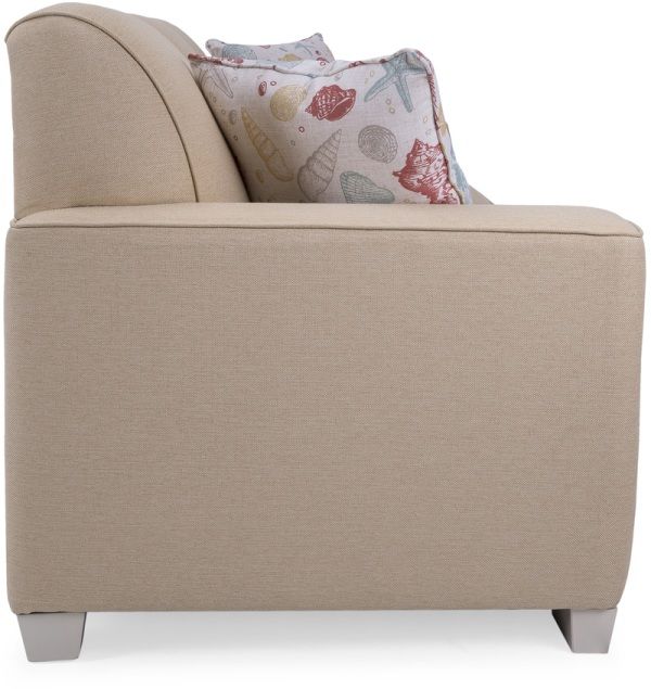 Decor-Rest® Furniture LTD Gray Sofa-3