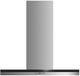 Fisher Paykel 36" Brushed Stainless Steel Wall Chimney Vent Hood-0