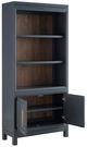 aspenhome® Alexander Midnight Door Bookcase-2