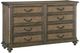 Homelegance® Rachelle Weathered Pecan Dresser-0