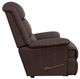 La-Z-Boy® Astor Chestnut Leather Manual Wall Recliner-2