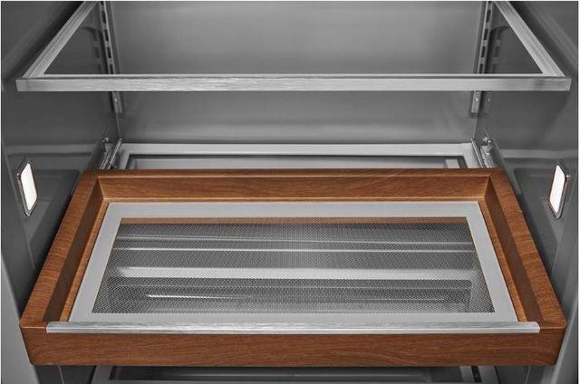 KitchenAid® 48 in. 30.0 Cu. Ft. PrintShield™ Finish Black Stainless Steel Built In Counter Depth Side-by-Side Refrigerator-6