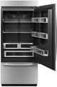 JennAir® 20.9 Cu. Ft. Panel Ready Built In Bottom Freezer Refrigerator-2