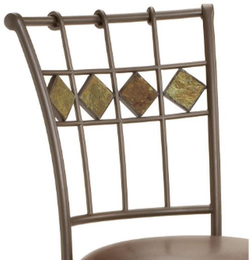 HH2 Home Lakeview Slate Back Swivel Counter Stool-2