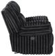 Homelegance® Goodland Black Manual Glider Reclining Chair-3