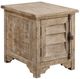 Emerald Home Interlude Sandstone Buff Chairside Table-0