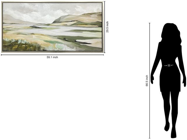 Classy Living Radiant Serene Landscape Wall Art-2