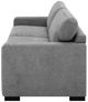 Coaster® Simpson Gray Upholstered Sofa Sleeper with Queen Mattress-4