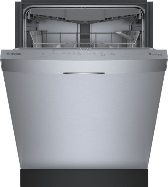 Bosch® 300 Series 24" Stainless Steel Top Control Built In Dishwasher-2
