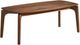 Winners Only® Uptown Medium Walnut Coffee Table-0