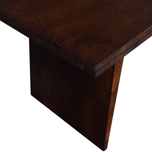 Home Trends & Design Palermo Matte Brown Dining Table-2