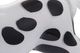 A & B Home Black/White Spot Dog Glass Accent-2