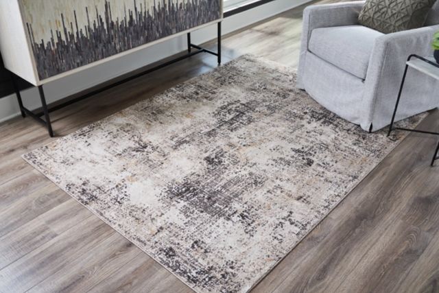 Signature Design by Ashley® Elaning Black/Cream/Gray 5'x7' Area Rug-4