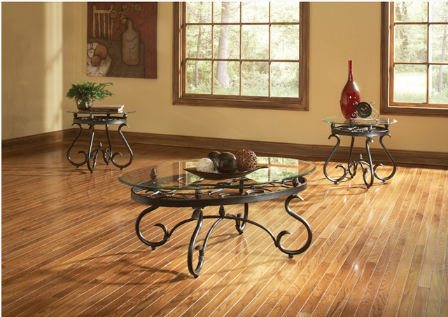 Steve Silver Co. Lola 3-Piece Table Bases-0
