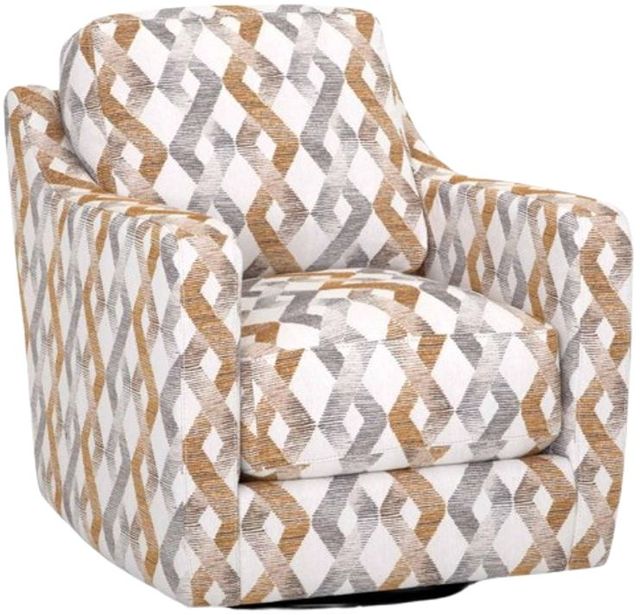 Franklin™ Protege Brass Swivel Accent Chair-0