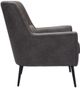 Zuo® Modern Ontario Vintage Black Accent Chair-2